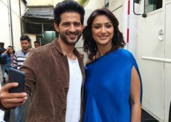 Hiten Tejwani with gauri