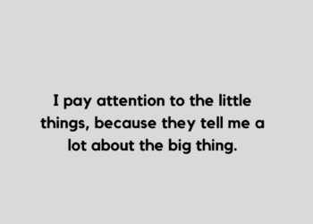 pay attention quote and caption for Instagram