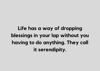 serendipity quote and caption for Instagram