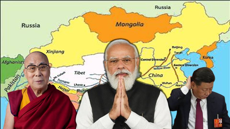 India has begun the long march to independence of Tibet from China