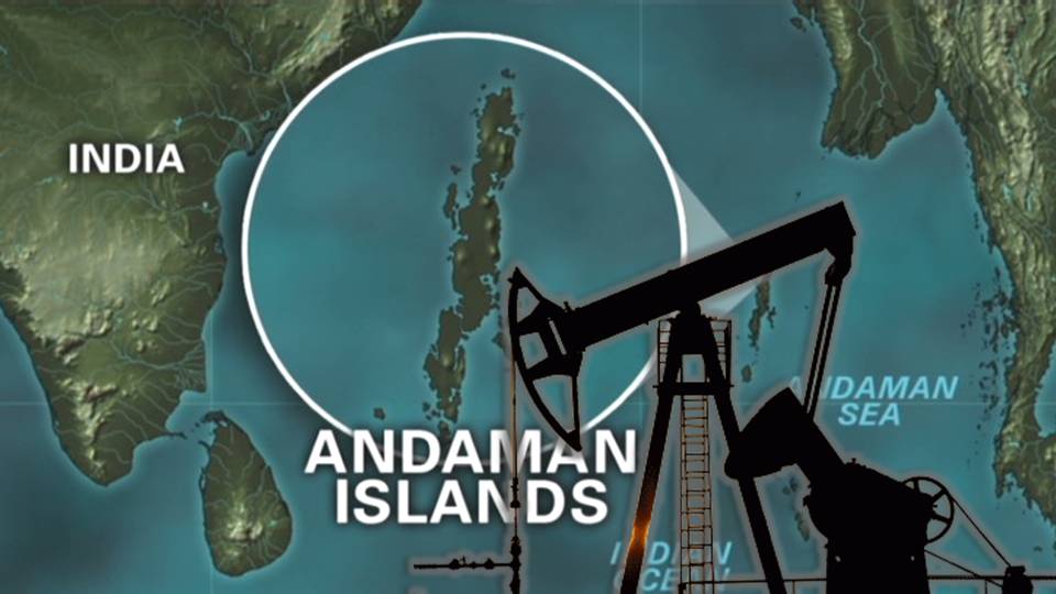 Oil drilling in Andamans