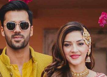 Bhavya Bishnoi with his wife