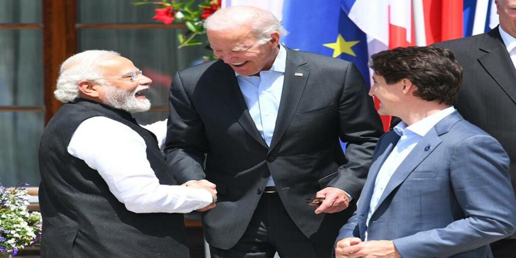 Modi Biden video