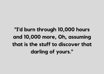 You are perfect quote
