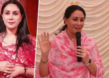 Diya Kumari giving speech