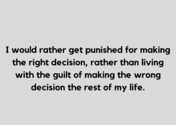 guilty quote and captions