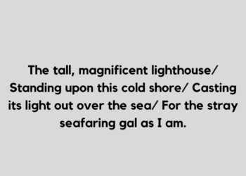 lighthouse quote and caption