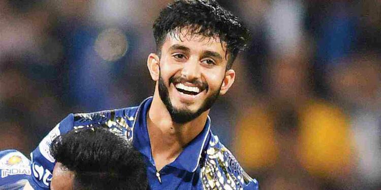 mayank markande celebrating a wicket