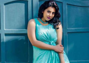 Anna Rajan pose for photoshoot