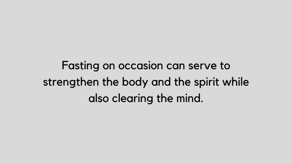 fasting quotes
