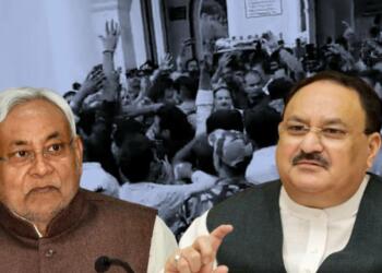 “JP Nadda, Go Back”: Nitish Kumar’s hate for the BJP is now out in the open