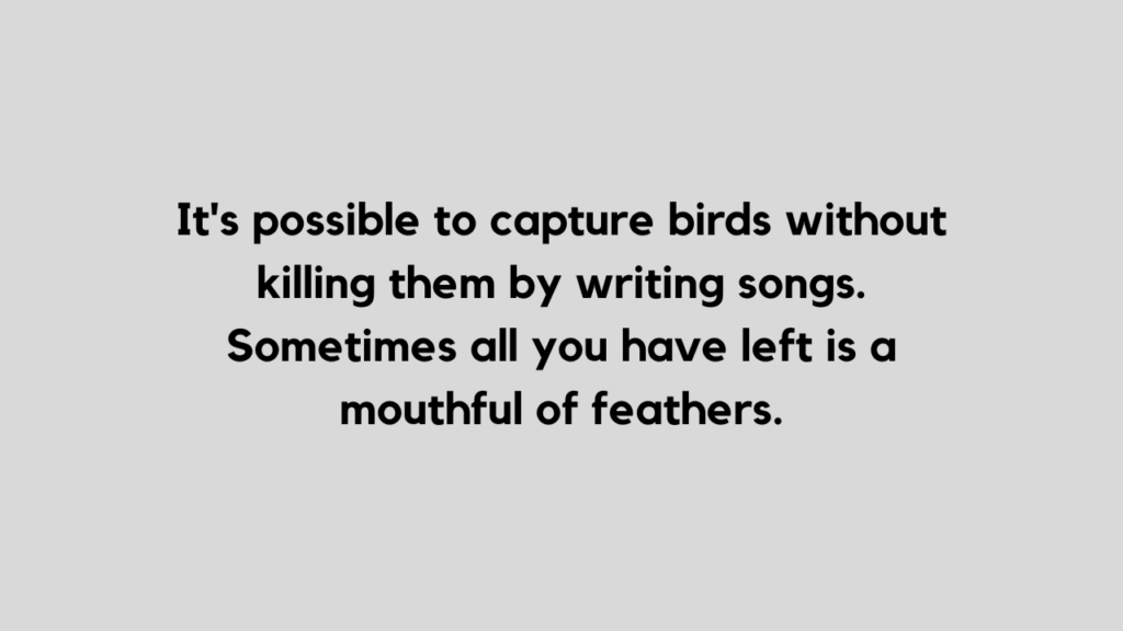 feather quotes