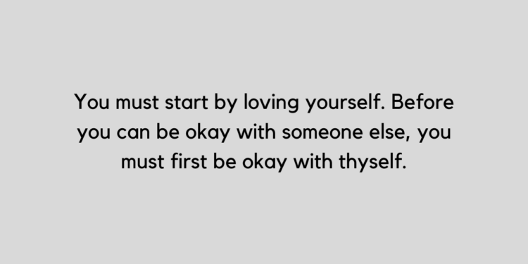 love thyself quotes