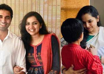 Samvrutha Sunil pictures with her family