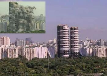  A timeline of Noida’s Supertech skyscrapers that have been demolished today