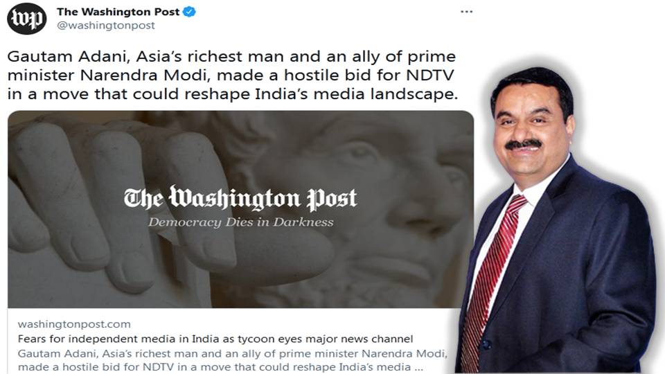 NDTV acquisition