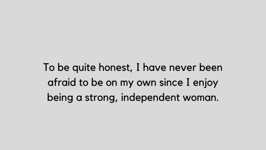 strong independent woman quotes