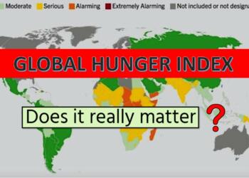 Global Hunger Index publishers are just doing their jobs, we are idiots to dance around it