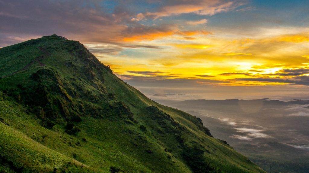 Anamudi sunset Highest peak in south India