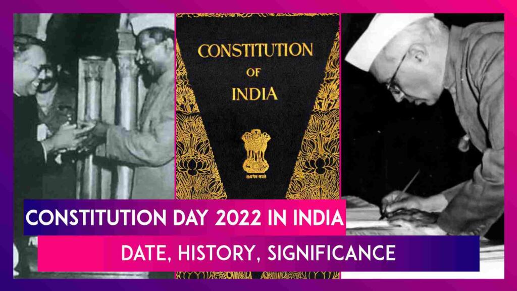 Indian Constitution Day 2022 history