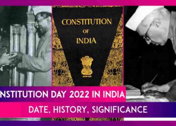 Indian Constitution Day 2022 history