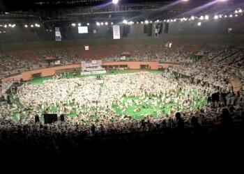 Indira Gandhi Indoor Stadium inside view