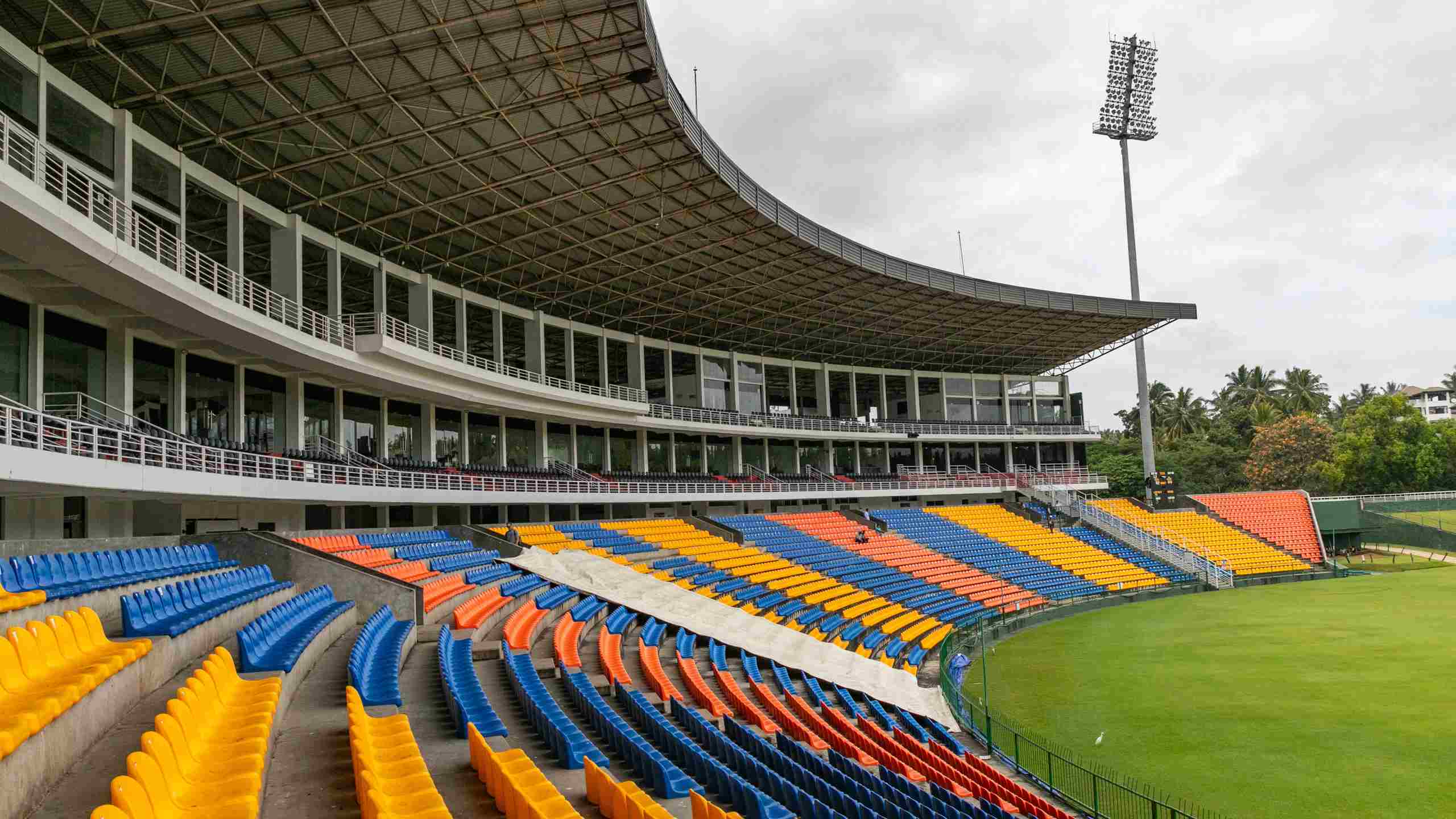 Pallekele International Cricket Stadium stands 