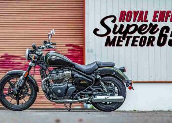 Royal Enfield Super Meteor 650 left side view