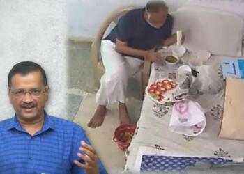 Satyendra Jain Tihar viral video