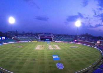 Sawai Mansingh Stadium evening stadium