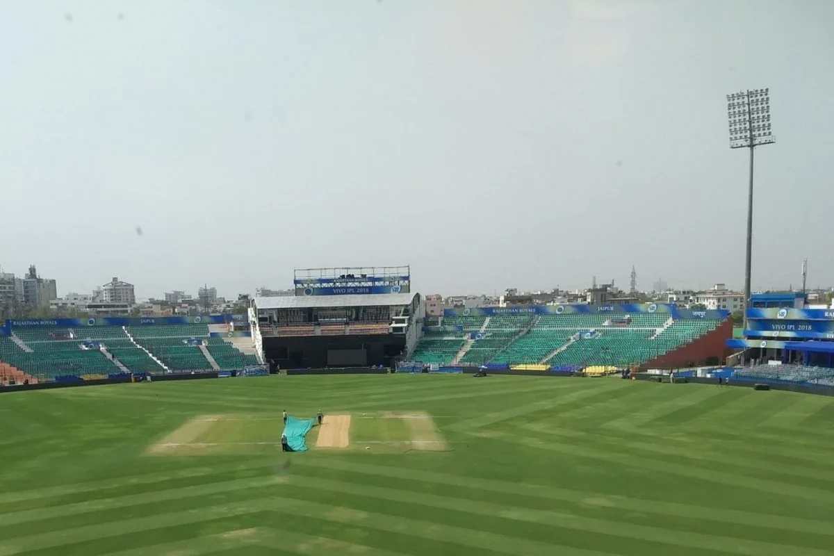 Sawai Mansingh Stadium morning view