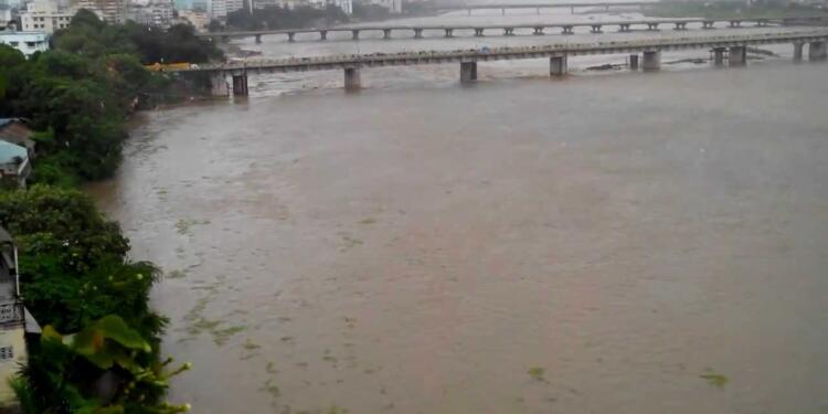 Tapti River in Gujarat