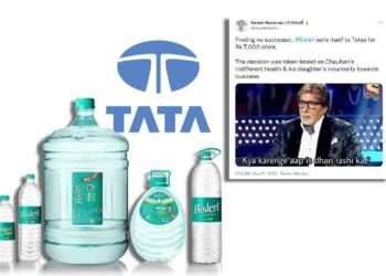 tata consumer products bisleri deal