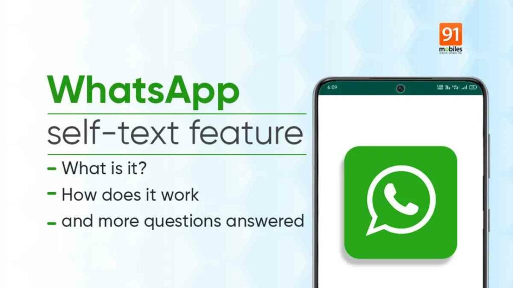 Message Yourself WhatsApp Feature