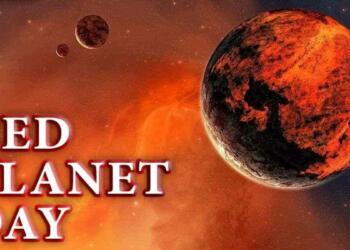 red planet day poster