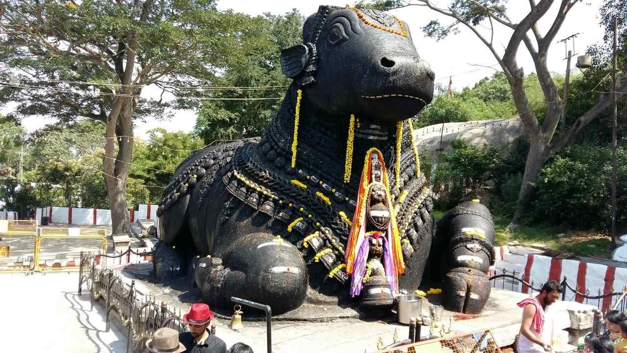 Bull Temple, Bengaluru Nandi Idol