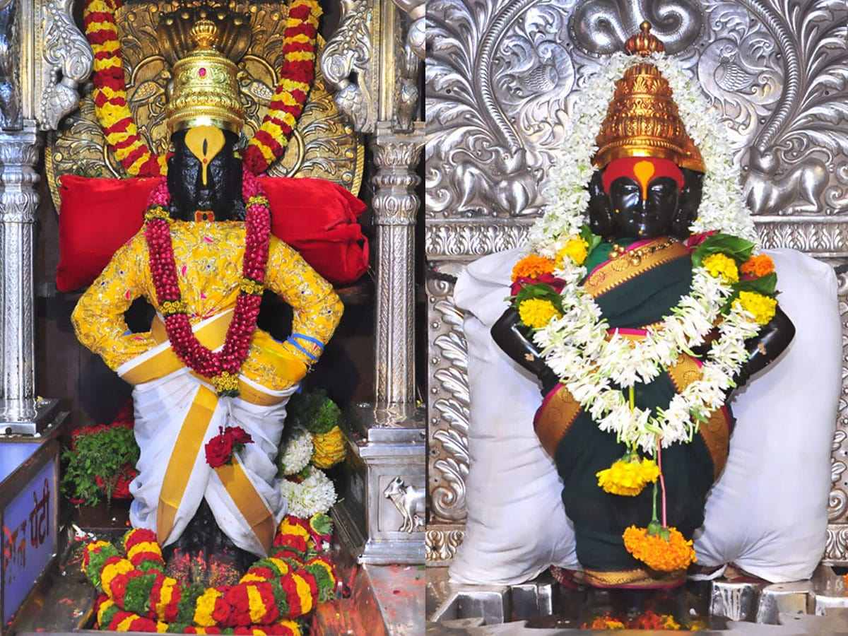 Pandharpur Shri Vitthal Temple God and goddess 