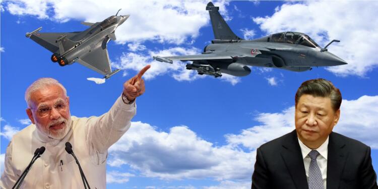 Frightened China is rattled by Rafale and Sukhoi-30MKI