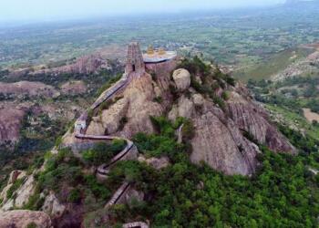 Sholingur Temple hlll view