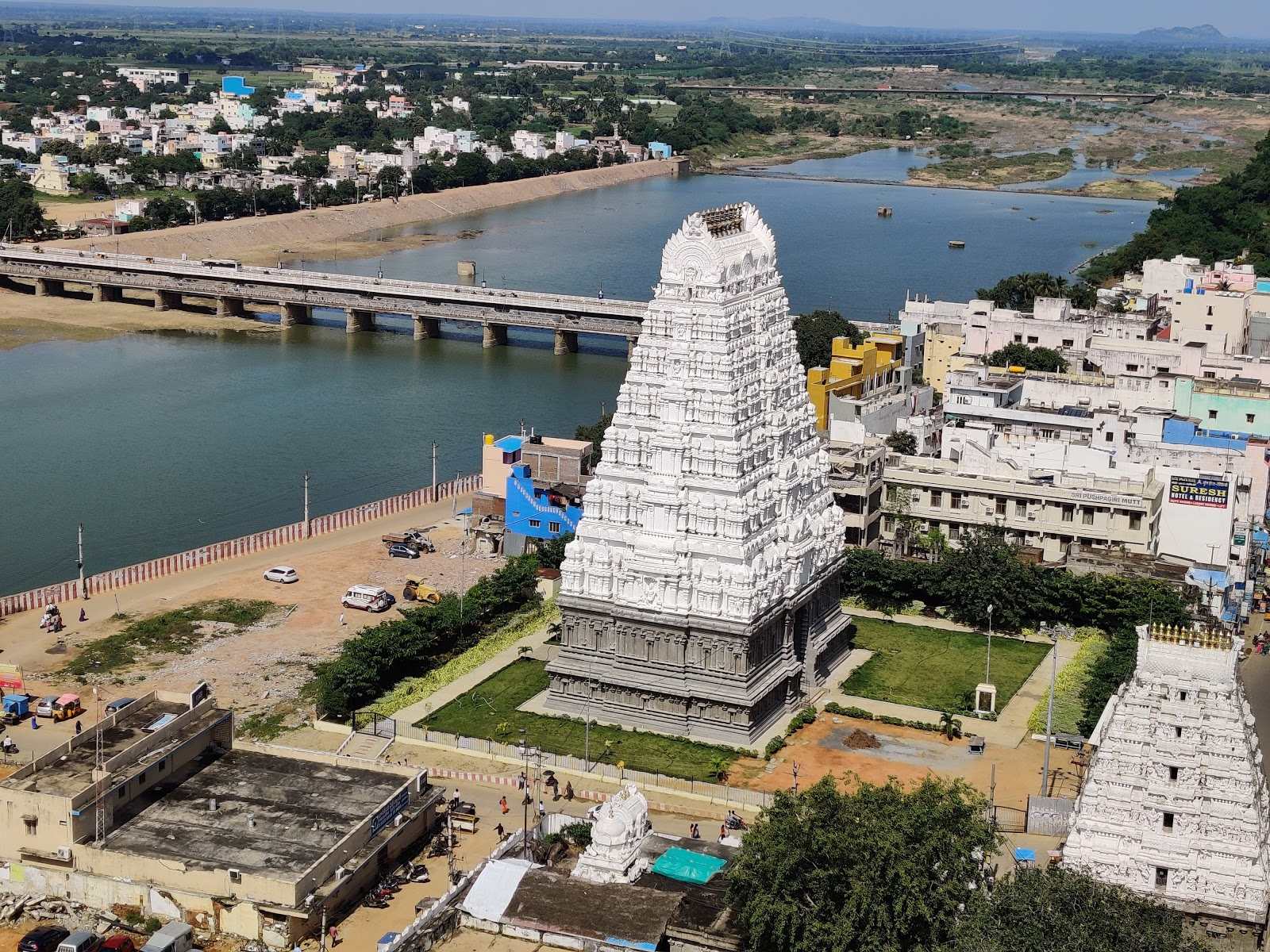 Srikalahasti Temple view from hill