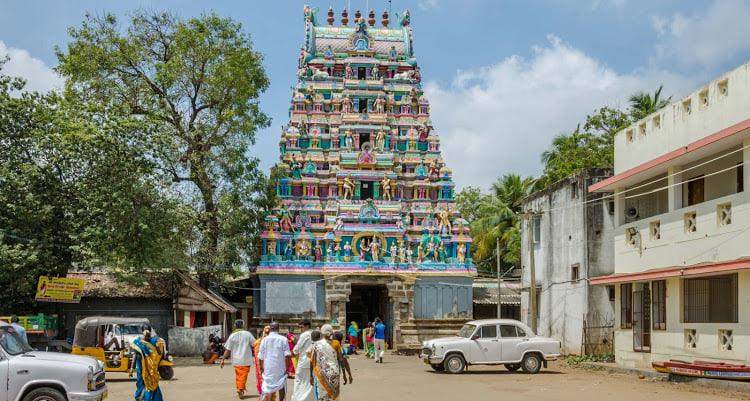Thirumanancheri Temple complex 