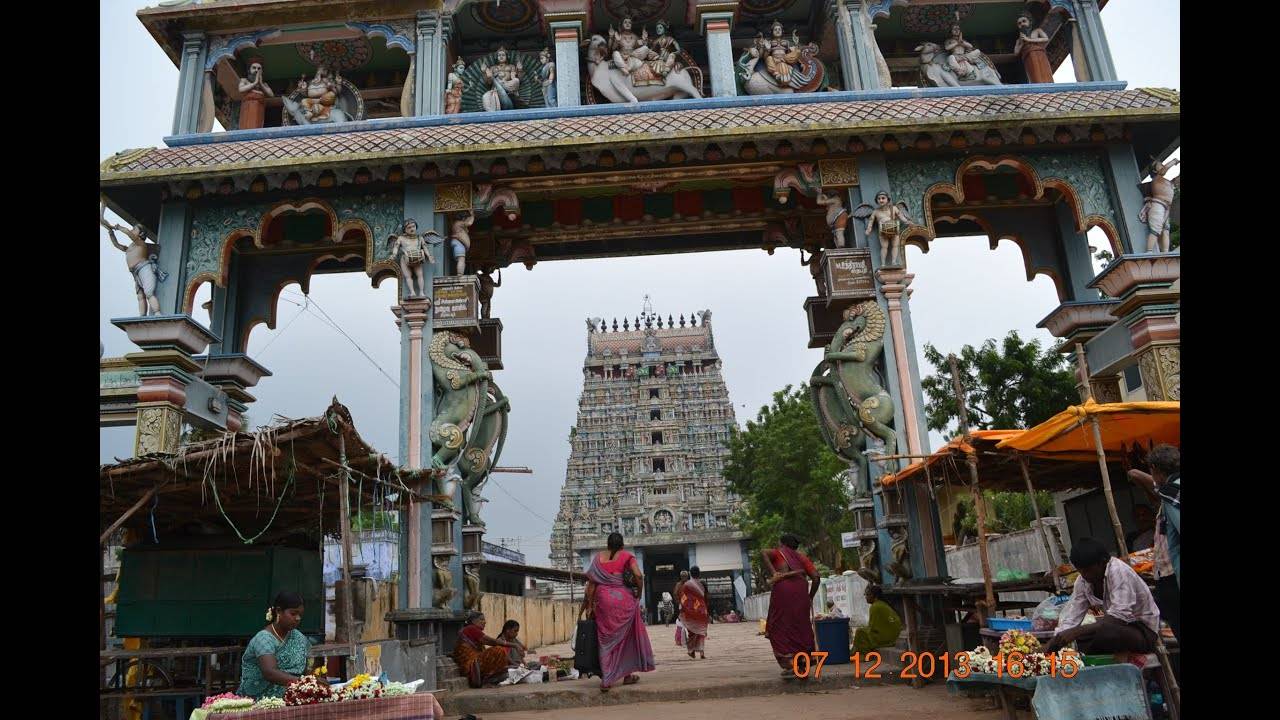 Thirukadaiyur Temple campus 