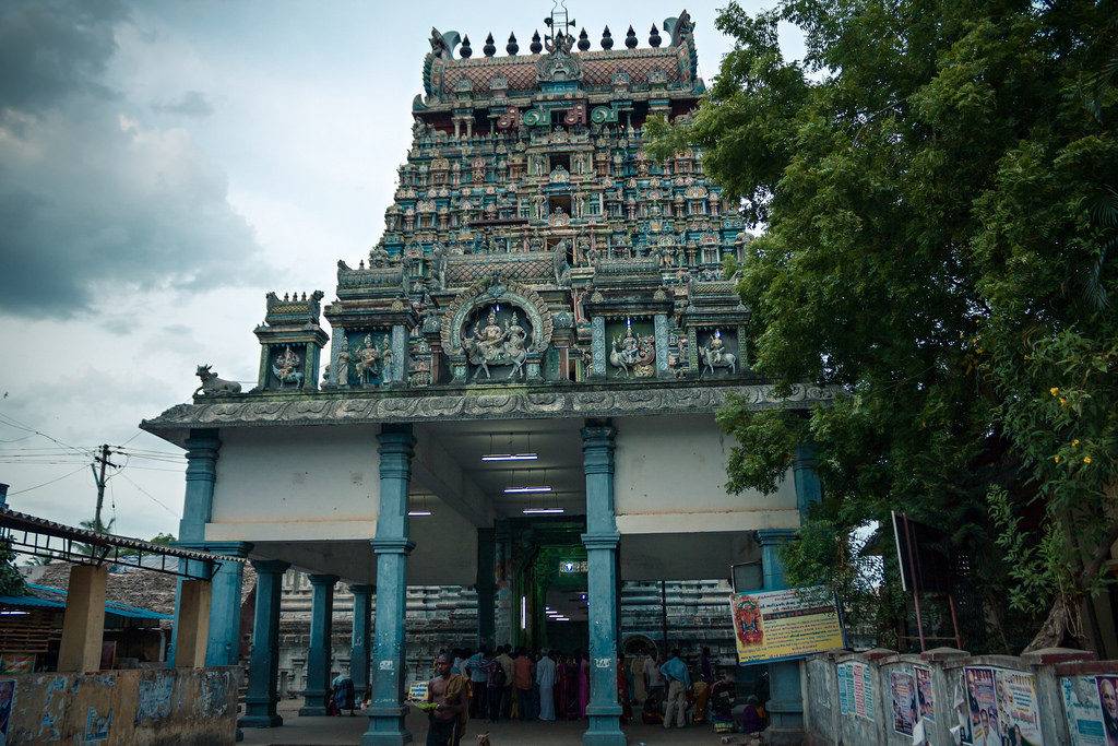 Thirukadaiyur Temple entry gate
