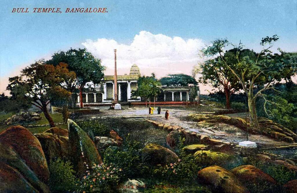 Bull Temple, Bengaluru painting