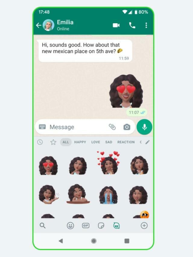 WhatsApp avatar feature: How to create, set as profile photo, share
