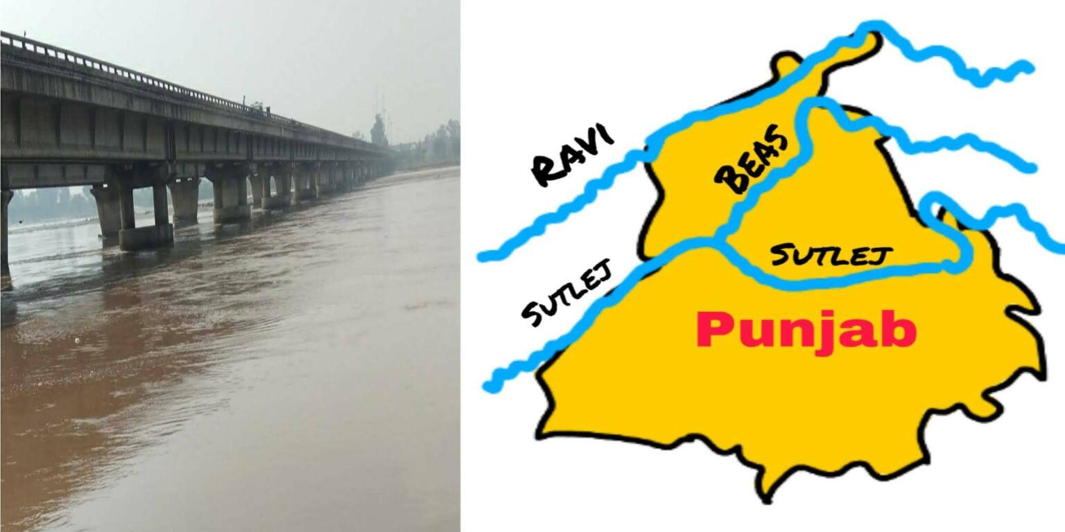 name of rivers in punjab