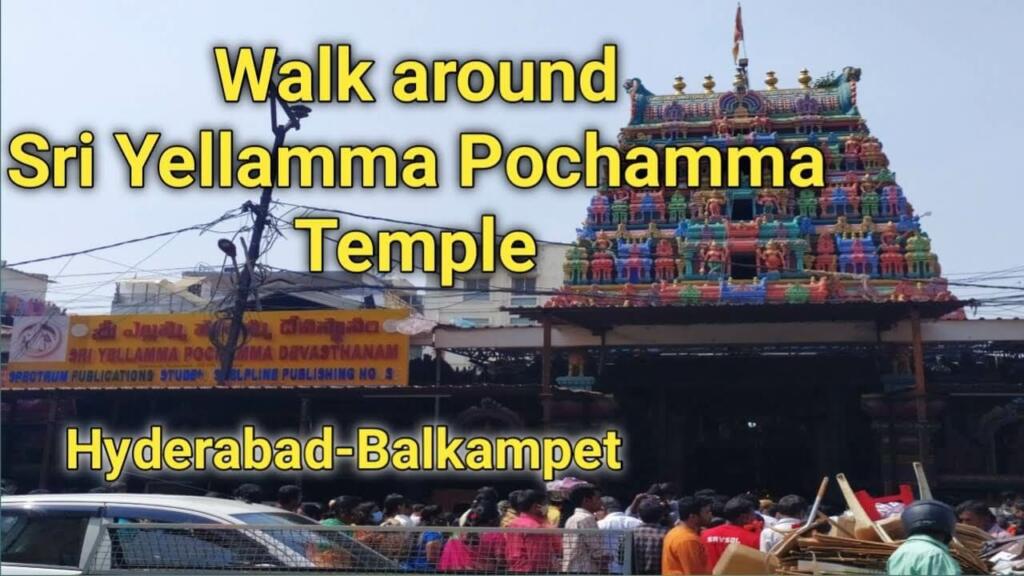 Balkampet Yellamma Pochamma Temple entrance