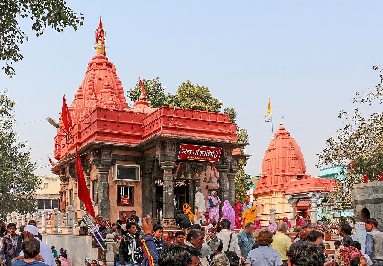 Harsiddhi Mata Temple Entrance 