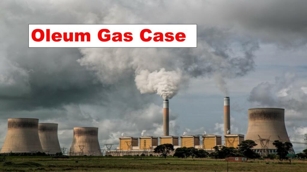 Oleum gas Case