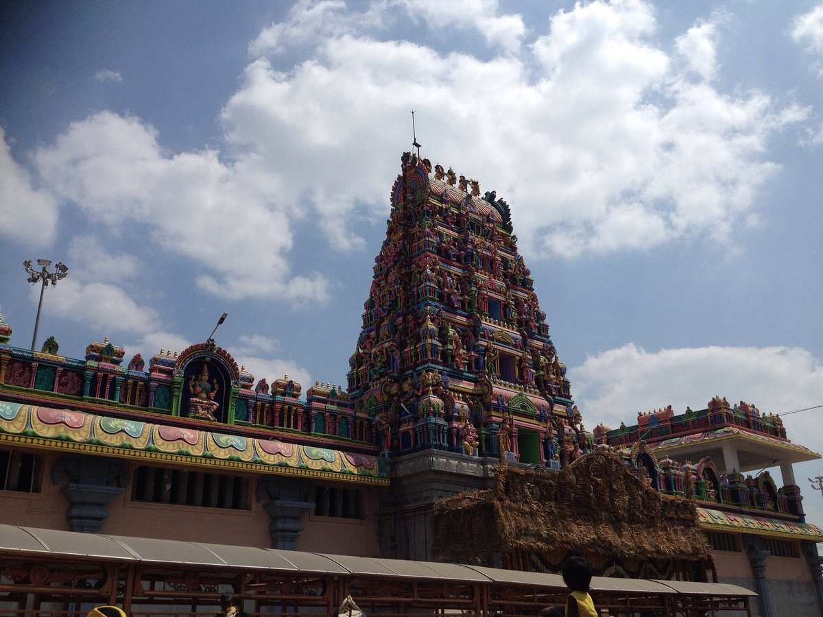 Samayapuram Temple entrance 